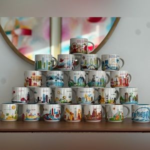 Starbucks you are here - Boston and Las Vegas